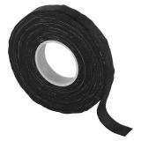 Fabric insulation fleece tape, 15m x 15mm, black, Emos, F6515
