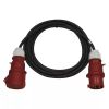 Extension Cable CEE, 3-phase, 400VAC, 5x32A, 20m, 4mm2, IP44, PM1104, Emos
