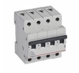 Miniature circuit breaker, four-pole, 40A, C curve, 400VAC, DIN rail, 419921, LEGRAND