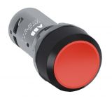Панелен превключвател, 1SFA619101R1011, бутон, червен цвят, PVC, ф22.5mm, 2 позиции