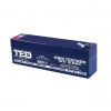 Тягов акумулатор, 12V, 2.5Ah, TED-1225, TED ELECTRIC