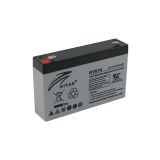Sealed Lead Acid Battery, 6V, 7Ah, RT670, RITAR