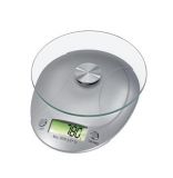 Kitchen scale, electronic, with a bowl, 5 kg, color grey, Milla, XAVAX 
