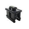 Base for cable ties KC1, WKK, ;black, 4.8mm, top perpendicularly
 - 1