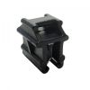 Base for cable ties KC3, WKK, ;black, 4.8mm, top stright
 - 1