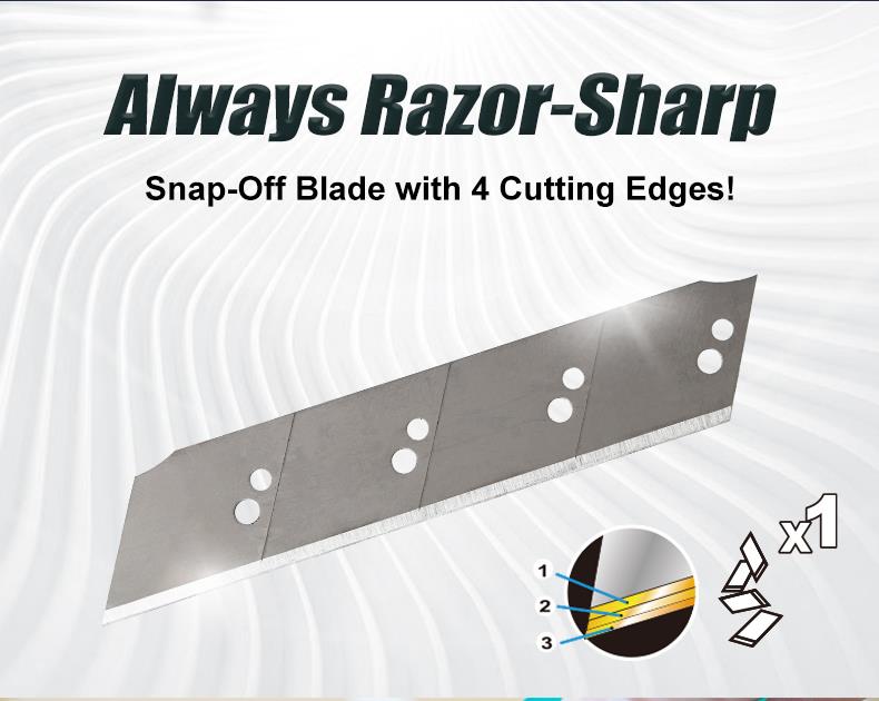 Макетен нож, пластмаса/метал, 134mm, PRO'S KIT, PD-516