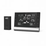 Weather station Black Line Plus, indoor and outdoor temperature, humidity, -40~60°C, display, HAMA 
