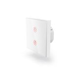 Wi-Fi Smart light switch, double, 4A, 230VAC, white, 176551, HAMA