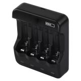 Battery charger for batteries, 4 gangs, AA/AAA, BCN-40
