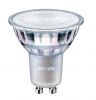 LED spotlight, LED spot MV, 4.9W, GU10, 220VAC, 365lm, 3000K, warm white, glass
