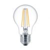 LED filament bulb, 6W, E27, А60, 220VAC, 806lm, 2700K, Philips 
