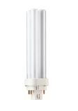 Енергоспестяваща лампа, PL, G24Q-1, 13W, 220VAC, 4000K, неутрално бяла, 4P, Philips