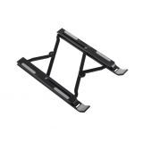 Laptop stand, black, up to 15.6 inches, foldable