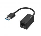 Adapter USB type А/M - RJ45/F, 1000Mbps, 0.2m, black
