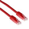 LAN кабел U/UTP cat. 6 Cu червен 3m IB8503