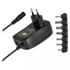 Adapter, 3~12VDC, 1A, 10W, 100~240VAC, USB, impulse, N3111
 - 1