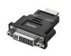 Adapter HDMI M-DVI F 4k black 200339 HAMA - 1