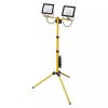 LED work lamp ZS2231.2, metal tripod stand, 2x30W, 230VAC, 4000K, 2x2400lm, neutral white, 3m cable, IP65
 - 1