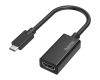 Преход USB type C/M - HDMI/F 4K 0.2m черен 