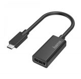 Преход USB type C/M - Display Port/F, 4K, 0.2m, черен 155247