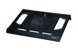 Laptop cooling pad, black, up to 17 inches