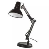 Desk lamp DUSTIN, E27, 230VAC, 25W, color black, Z7612B