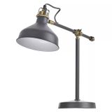 Desk lamp HARRY, E27, 230VAC, 25W, color dark grey, Z7611