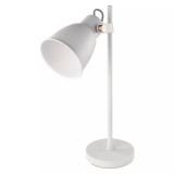 Desk lamp JULIAN, E27, 230VAC, 25W, color white, Z7621W
