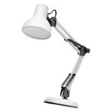 Desk lamp LUCAS, E27, 230VAC, 25W, color white, Z7609W
