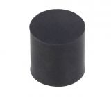 Rubber foot, ф20x20mm, anti-vibration, for M6, black