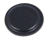 Rubber foot, ф12.2x1.6mm, universal, black, self-adhesive