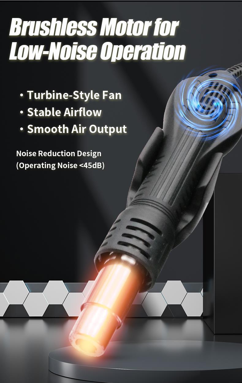 Станция с горещ въздух, комбинирана, SS-982B, 750W, 100-500°C, PRO'S KIT