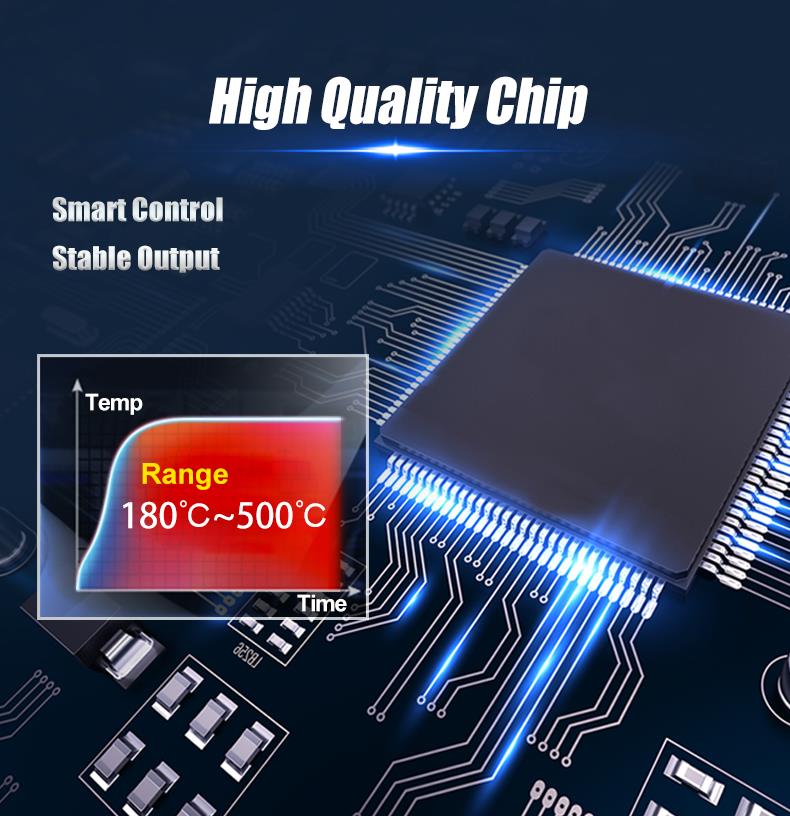 Поялник, нагревателен, SI-253B, регулируем, 230VAC, 150W, конусна човка, PRO'S KIT