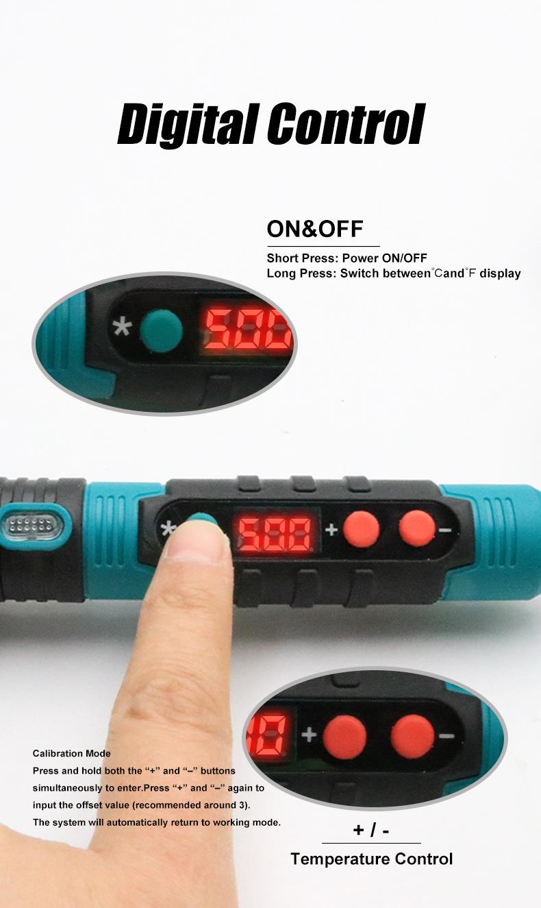 Поялник, нагревателен, SI-253B, регулируем, 230VAC, 150W, конусна човка, PRO'S KIT