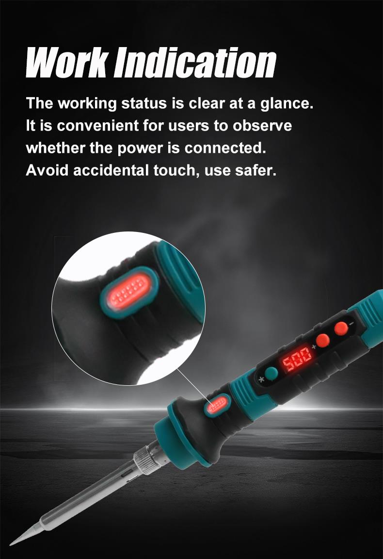 Поялник, нагревателен, SI-253B, регулируем, 230VAC, 150W, конусна човка, PRO'S KIT