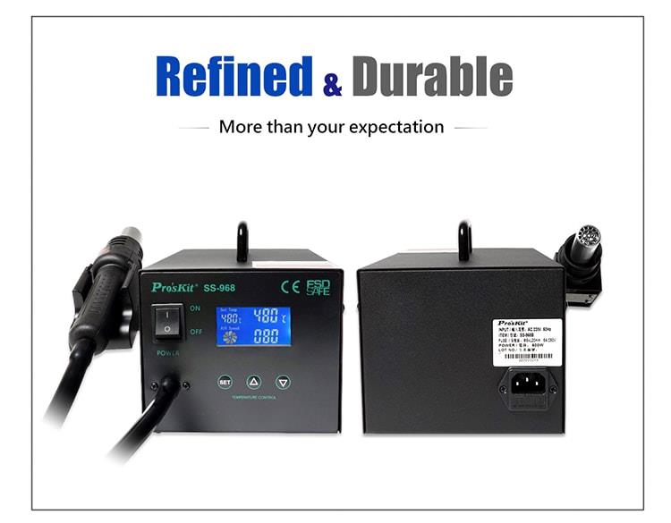 Поялник, нагревателен, SI-139B, регулируем, 230VAC, 15/30W, конусна човка, PRO'S KIT