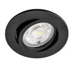 LED moon, for installation, 7W, round, 230VAC, 630lm, 3in1 colors, BD02-00781, mini