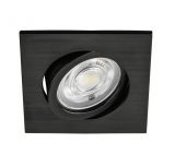LED moon, recessed, 7W, square, 230VAC, 630lm, 3in1 colors, 85x85mm, BD02-10781, mini
