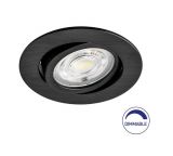 LED moon, for installation, 7W, round, 230VAC, 630lm, 3in1 colors, f70, BD02-60781, mini, dimmable