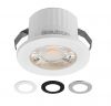 LED downlight BH06-00239, build-in, 3W, mini, 230VAC, 210lm, 6500K, IP54, replaceable ring, cool white
 - 1
