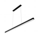 LED pendant, LINA, 30W, 230VAC, 3000lm, 3in1 colors, IP20, black, BH16-09981