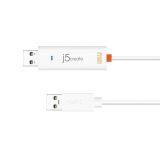 Cable USB-M/USB-M, 1.5 m, USB 3.0, white