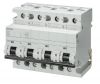 Automatic switch, 4P, 80A, B curve, 400VAC, DIN шина, 5SP4480-6, Siemens
