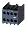 Auxiliary contact 3RH2911-1HA12, 10A/230VAC, 3PST, NO+2NC, Siemens
