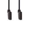 SCART кабел  мъжки към мъжки накрайник, 1.5м дължина, черен, NEDIS CVGT31000BK15 - 3