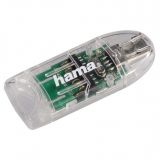 Четец на SD/MicroSD, вграден USB 2.0, USB-A, Hama