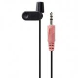 Микрофон 139901  Clip-On, тип брожка, 3.5mm, 65Hz-18kHz, Hama