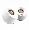 Speakers PEBBLE 2.0 WH, for computer, 4,4W, USB, white, Creative 

