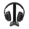 Безжични слушалки HPRF321BK, обхват 25m, черни - 1