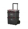 Toolbox, for tools, three parts, with wheels, 510x340x700mm, plastic, KETER 
 - 1